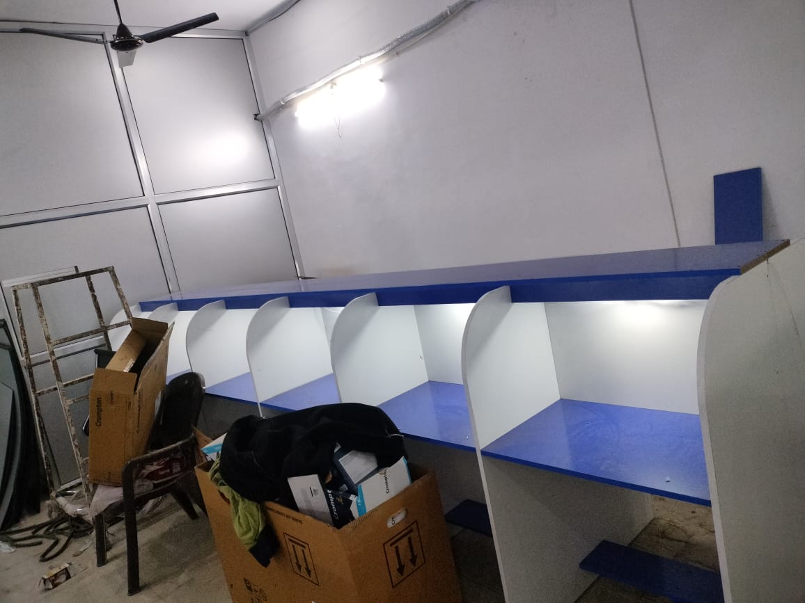 Modern Library Interior